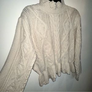 Chunky Cropped Sweater